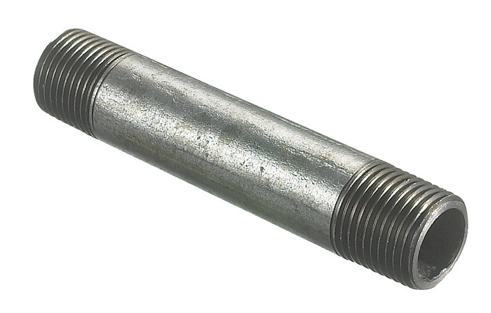 Nippelrør galvaniseret 3/4" x 40 mm